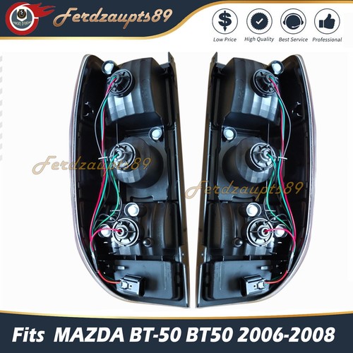Rear Tail Light Lamp Fit Mazda BT-50 BT50 UN 2006-2008 Ute Pair LH+RH Side - Picture 4 of 4