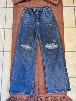 Wide-Leg Womens Shein Jeans size M
