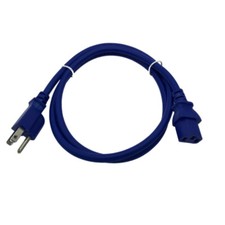 4ft Blue Power Cord for TOSHIBA TV 26AV500U 32AV615DB 37AV50U 37AV500U 42AV500U