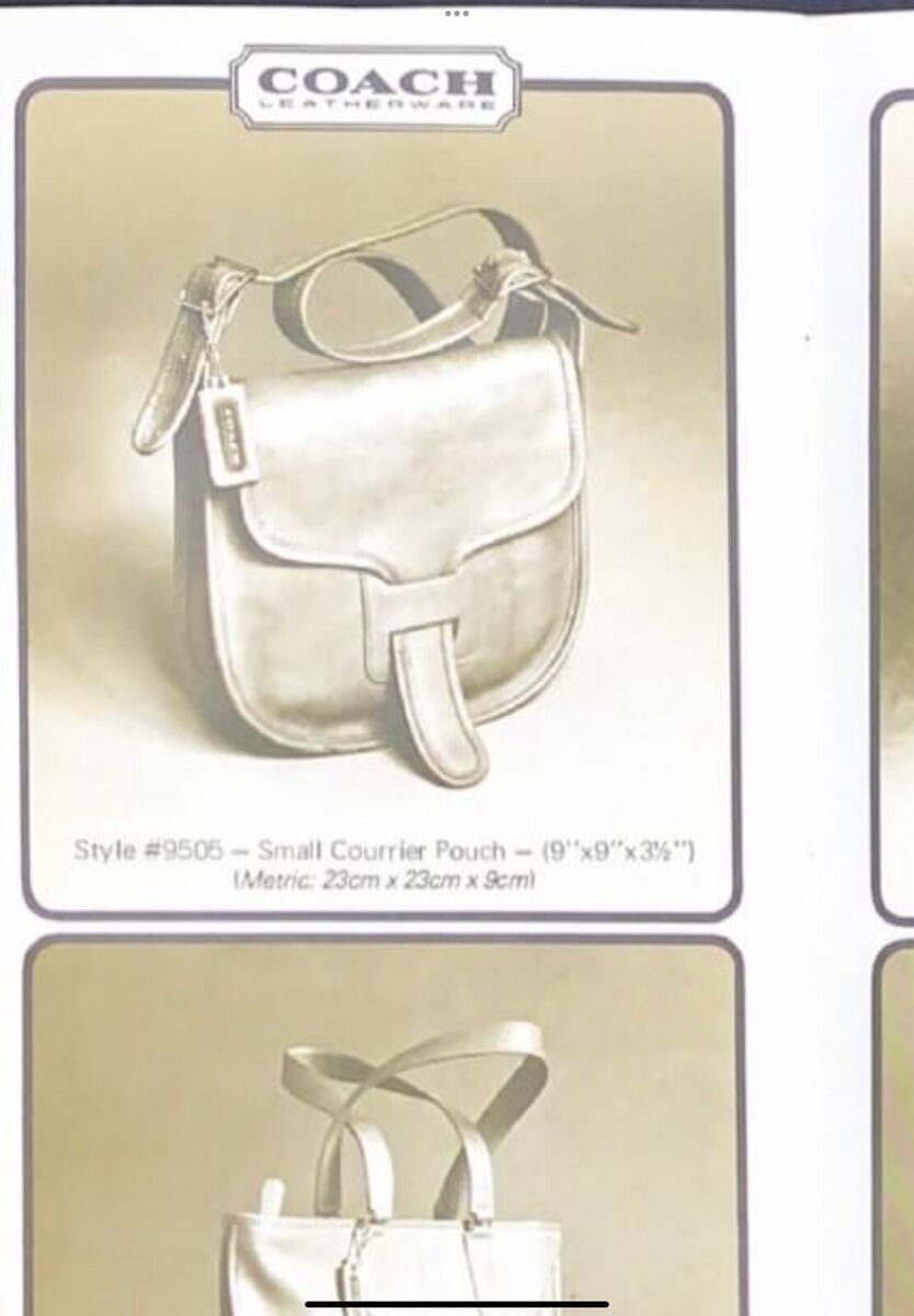 Coach “Baby” Courier Vintage Bonnie Cashin Bag 9505 Rare NYC Coach “Baby” Courier Vintage Bonnie Cashin Bag 9505 Rare NYC