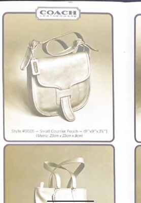 オールドコーチ VINTAGE COACH 9505 BABY COURIER Coach “Baby” Courier Vintage Bonnie Cashin Bag 9505 Rare NYC