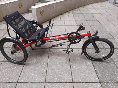 Liegerad Hasebike Kettwiesel