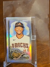 2022 Allen & Ginter Chrome Base Mini Refractor #92 Ketel Marte