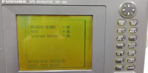 Unidad de visualización de navegador GPS Furuno GP-80 - Imagen 8 de 20