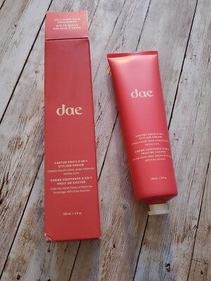 DAE Cactus Fruit 3-in-1 Styling Cream Haircare Blow Dry Full Size, 5oz. New