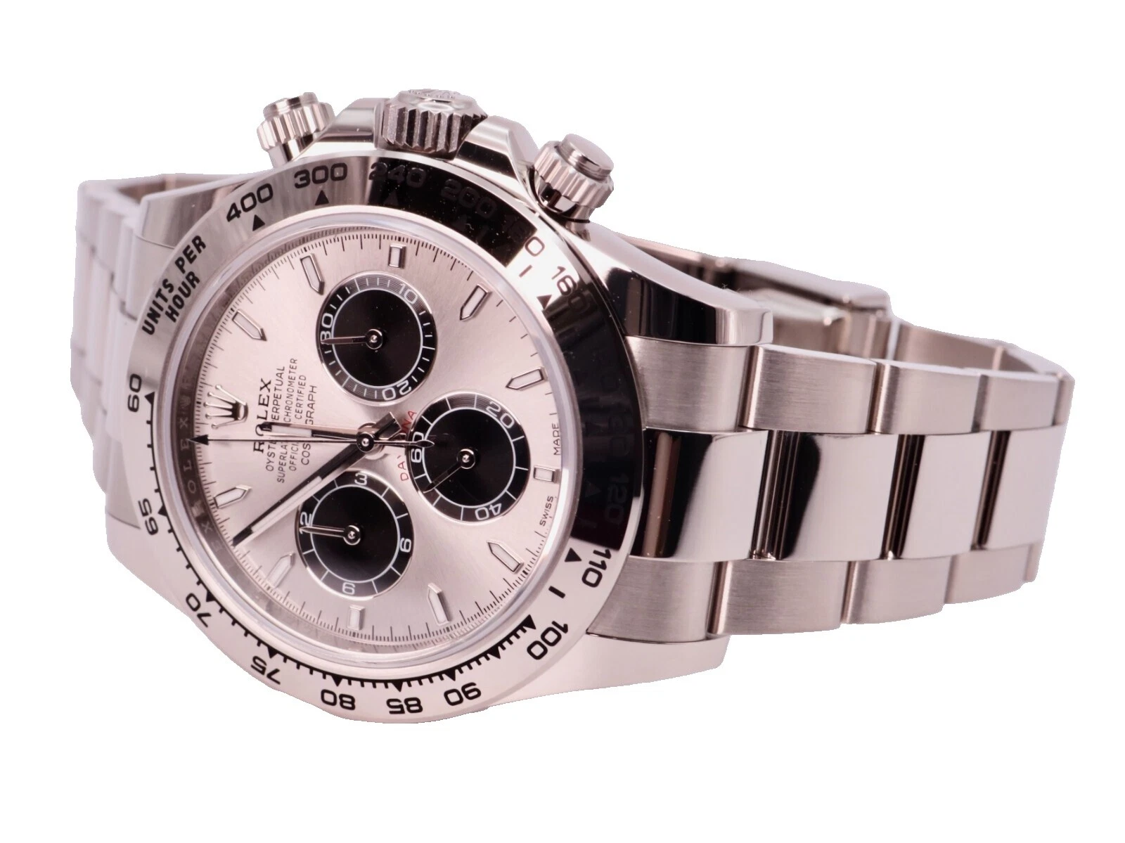 Banda De Oro Blanco de Lujo Rolex relojes de pulsera