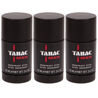 Tabac MAN DEO ROLL ON 3 x 75ml Deo Stick Deodorant for man Mäurer & Wirtz