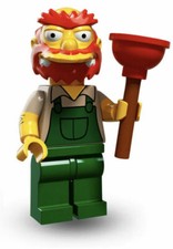 Lego Minifigures The Simpsons Series 2 Groundskeeper Willie Complete CMF 71009