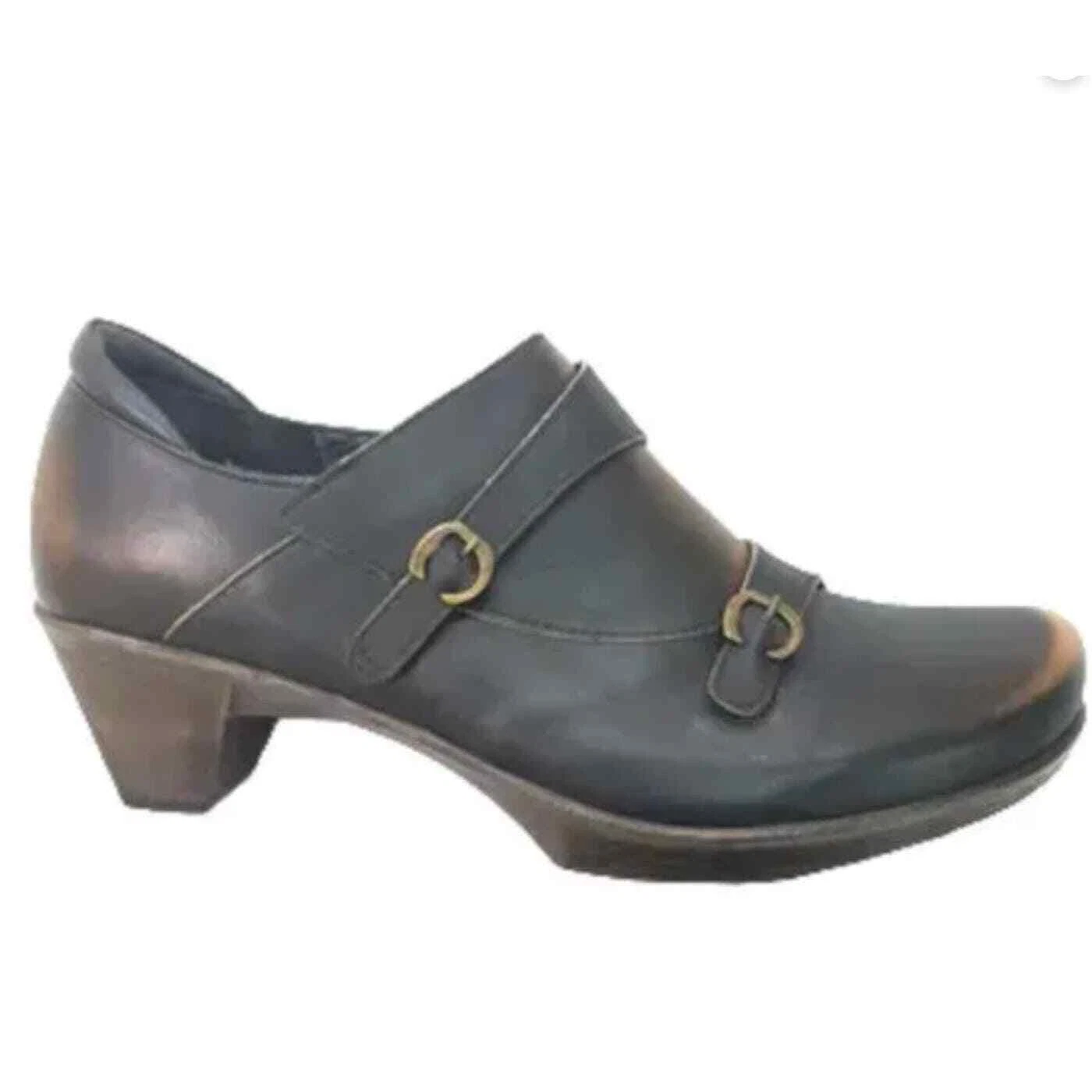 Bottines à talons Naot Present Supreme marron volcanique cuir vieilli taille 9