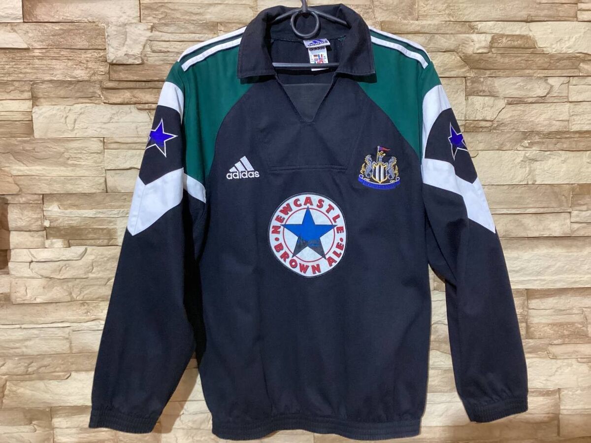 NEWCASTLE UNITED 1995 1996 1997 FOOTBALL SOCCER DRILL TOP NEWCASTLE UNITED 1995 1996 1997 FOOTBALL SOCCER DRILL TOP
