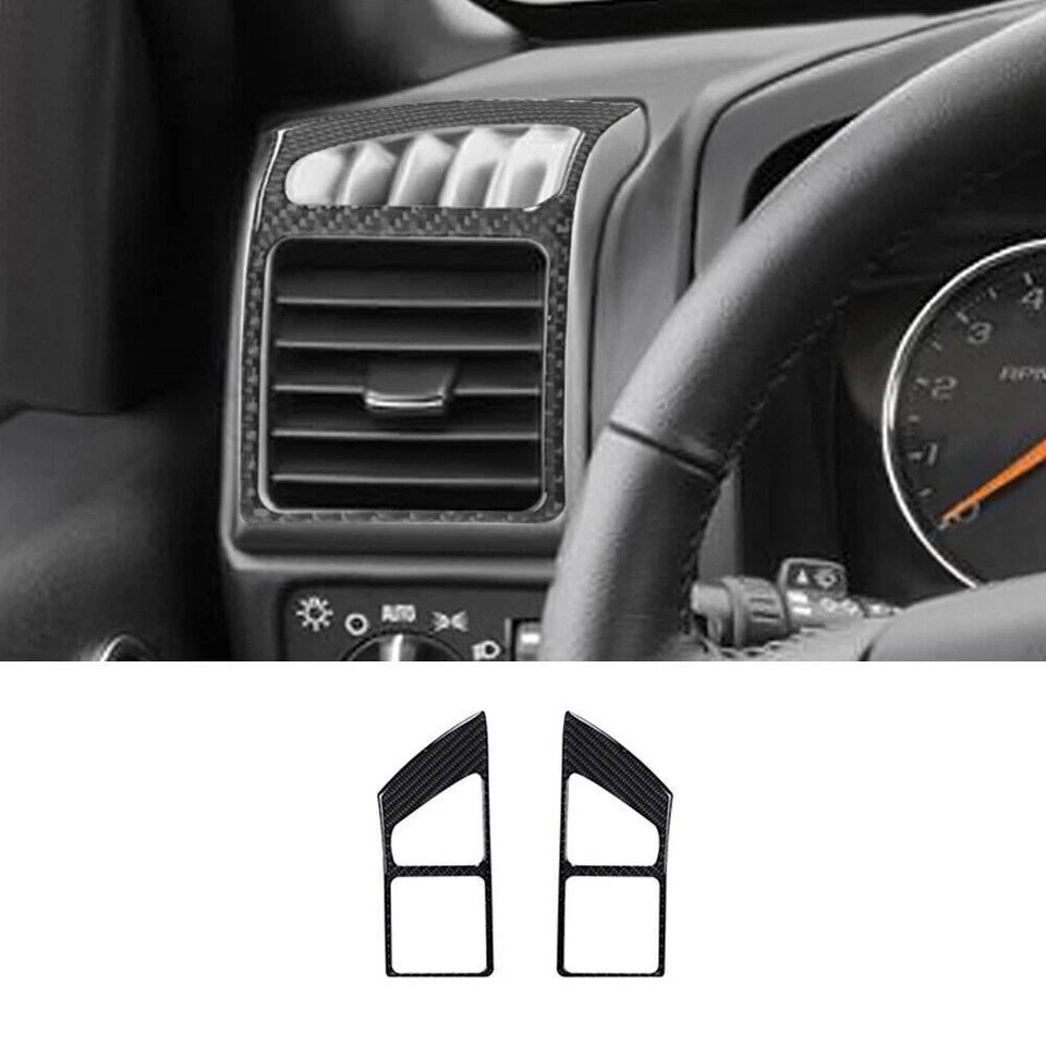 Kit interior completo de fibra de carbono de 2 puertas para Colorado/Canyon cubierta de panel embellecedor 22 piezas Foto 3 de 4