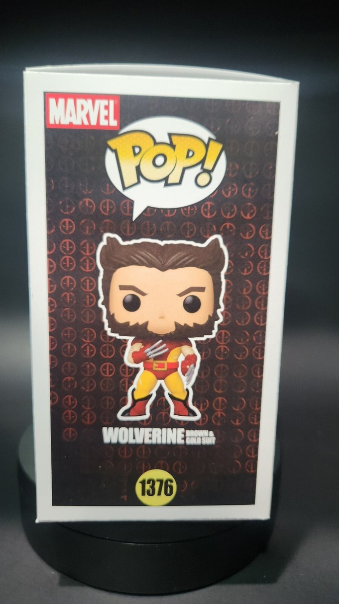 Funko Pop! Brown and Gold Suit(Wolverine Variant) Deadpool