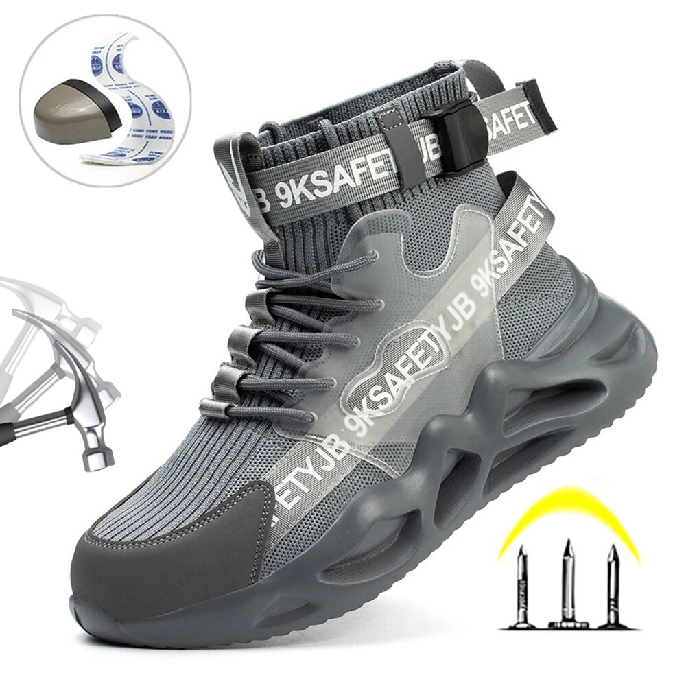 SALOMON Stivali da Lavoro Scarpe Antinfortunistiche Indistruttibili Uomo Punta Acciaio Sneakers Antiforatura