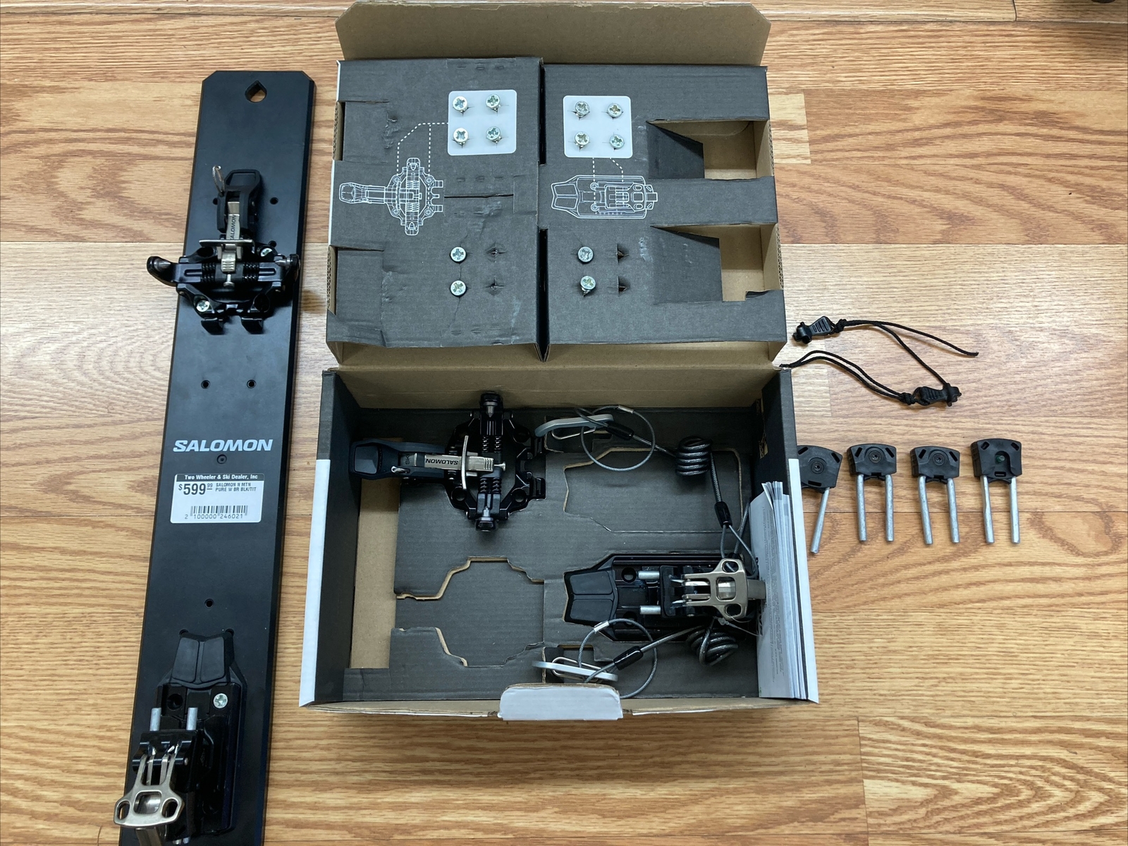 Attacchi da sci alpinismo Salomon MTN Pure