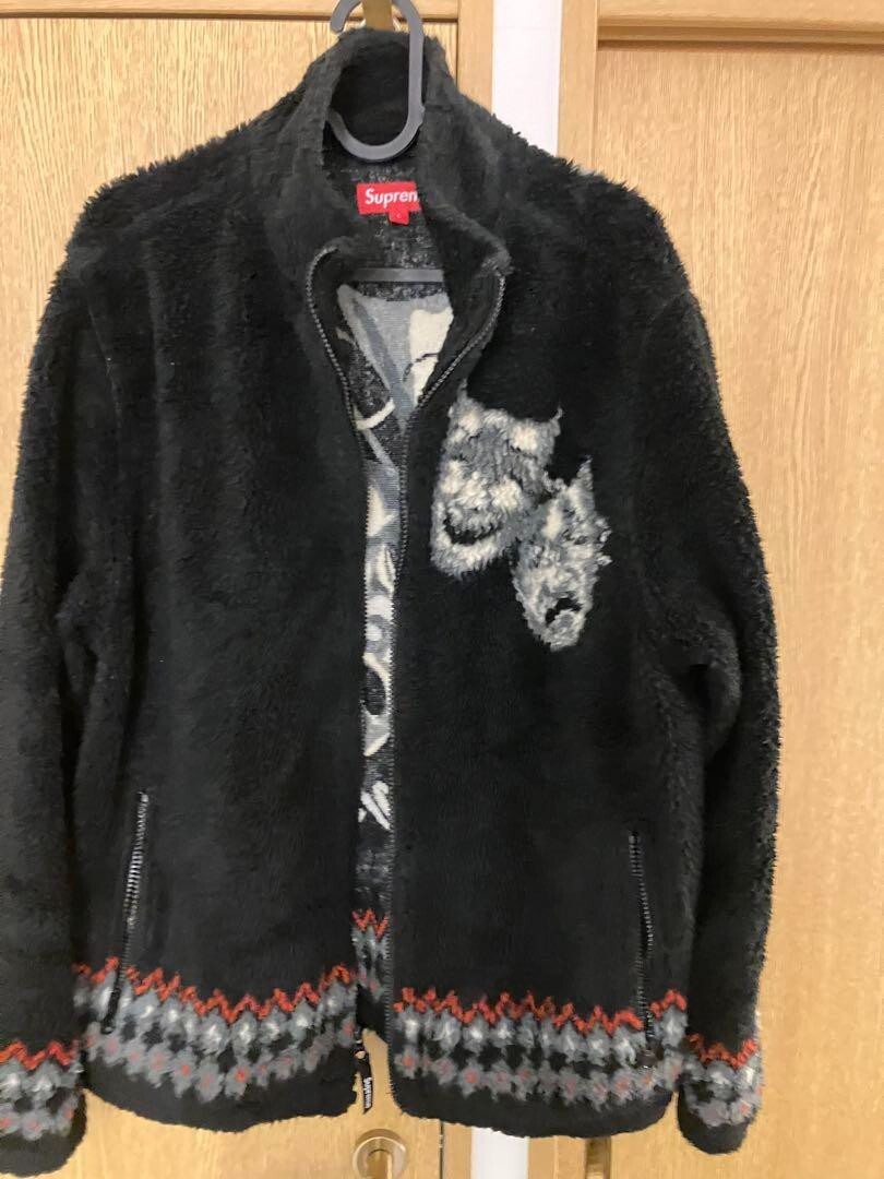 Supreme Drama Mask Fleece Jacket JP L(US M) Excellent | eBay Supreme Drama Mask Fleece Jacket JP L(US M) Excellent | eBay