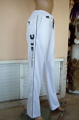 PANTALON DE SPORT DE MARQUE RG 512 BLANC LETTRE EN NOIR T 3 M/L - Photo 1/4