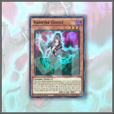 YuGiOh VAMPIRE GHOST | ULTRA RARE | 1ST EDITION  