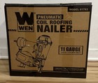 Roofing Nailer 3/4 in. to 1-3/4 in. Pneumatic Coil with Adjustable Exhaust Port