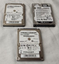 Lotto 3 Hard Disk 2.5 Samsung WD computer notebook Pc Desktop Hard Drive Memory