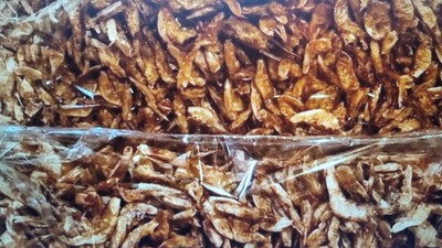 CRAYFISH, DRIED, WHOLE, TASTY ,NIGERIA  FRESH, ORGANIC , BEST QUALITY.120g