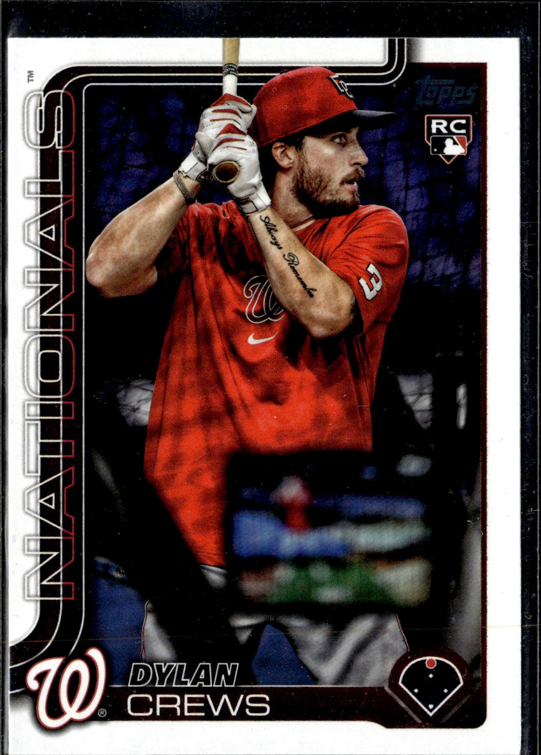 2025 Topps Rookie Variations Dylan Crews #74