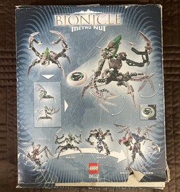 LEGO Bionicle 8622 Nidhiki, 100% Complete With Box And Instructions.