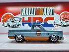 HOT WHEELS PROTOTYPE TEST RUN #39 Gulf Vintage Oil '83 Chevy Silverado - RR.N253