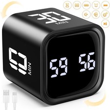 Digital Timer Würfel mit LED-Anzeige Pomodor...