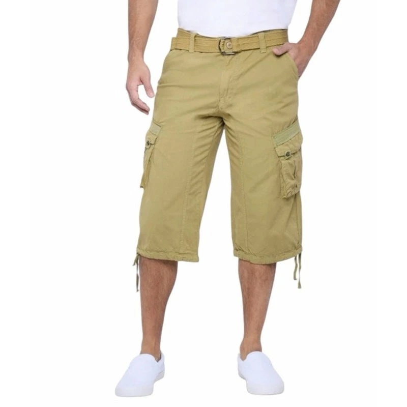 long dress shorts mens Mens Summer Shorts Slim Fit Gentle Work Dress Plaid Suit Short Pants Trousers