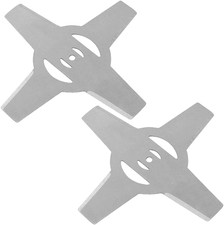 2Pz Lame per Decespugliatore, Metallo Lama Accessori per Decespugliatore,Coltell