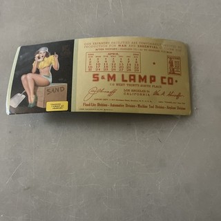 1944 Calendar April 1944 S&M Lamp Co.