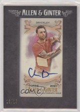 2021 Topps Allen & Ginter's Black Framed 13/25 Chris Brickley #FMA-CBR Auto 5ov