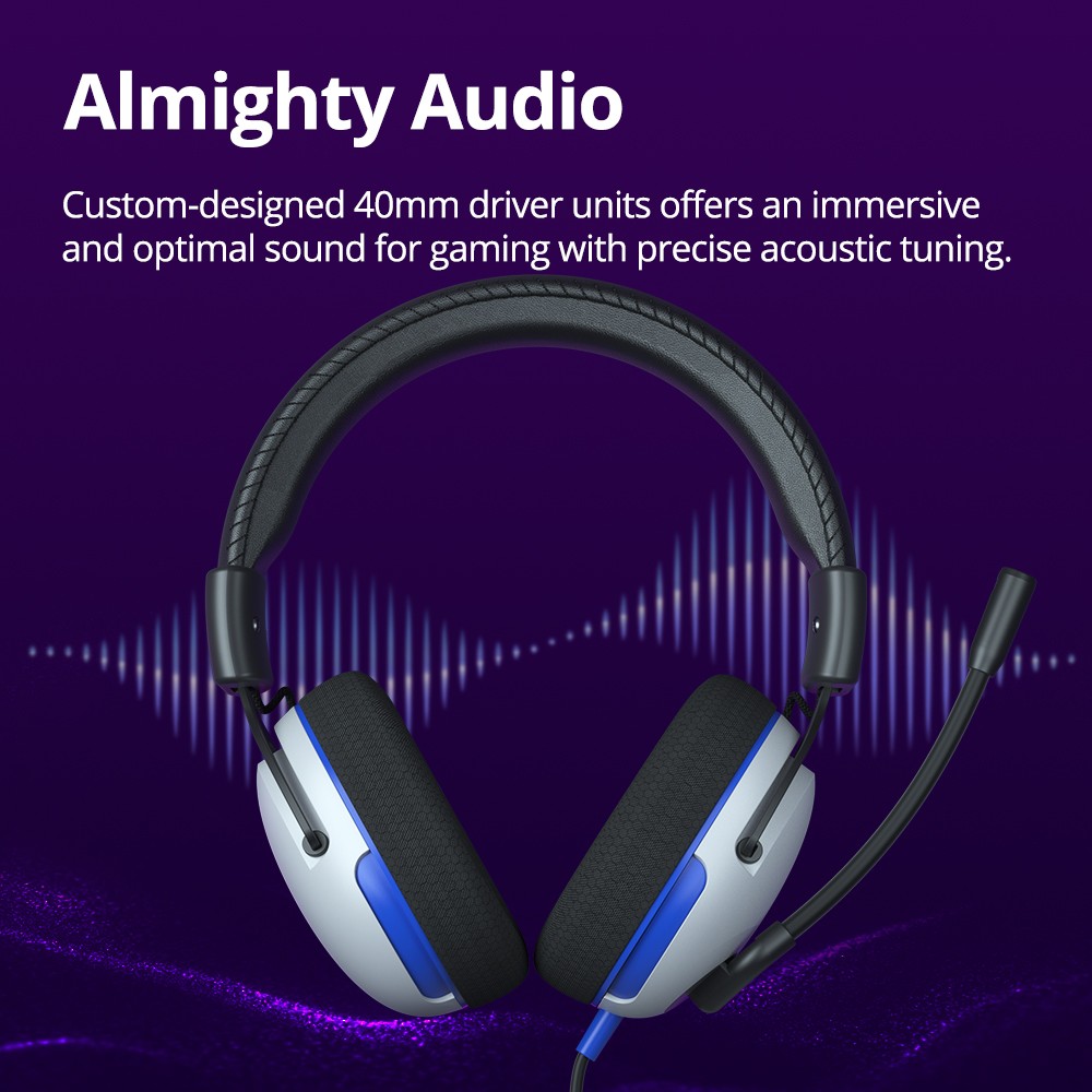 Auriculares gaming con cable Tronsmart G10 para PC, PS5, PS4, Nintendo Switch, imagen 2