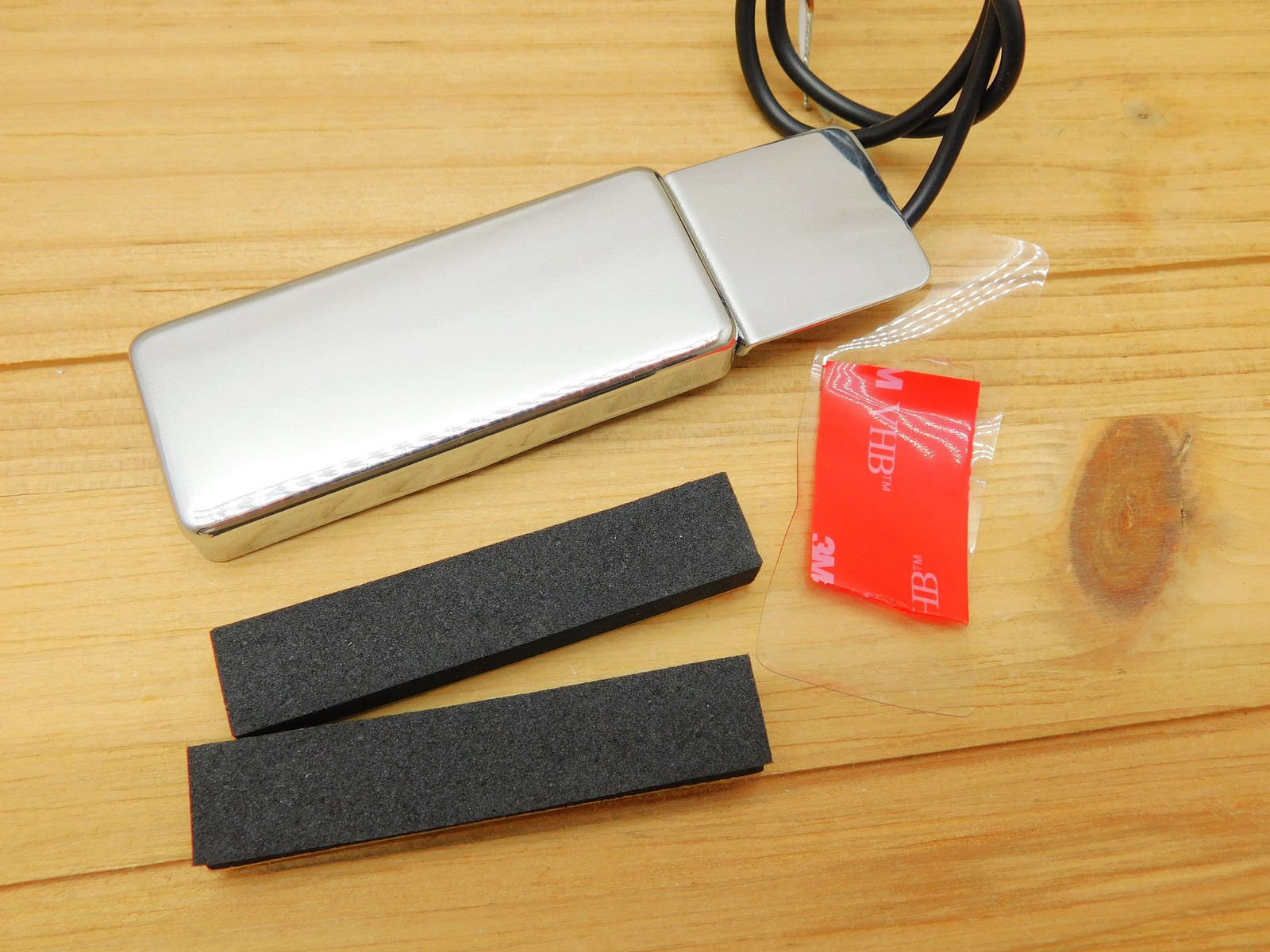 Artec Jazz Vintage Artist Side Mounted Mini Humbucker Pickup Chrome