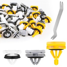 Fender Flare Rocker Panel Moulding Clips UNIGT 70pcs with Wheel Opening Trim ...