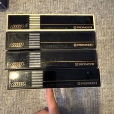 Lot of 4 Pioneer Six Compact Disc 6-Disc Multi-Play Magazine Cartridge