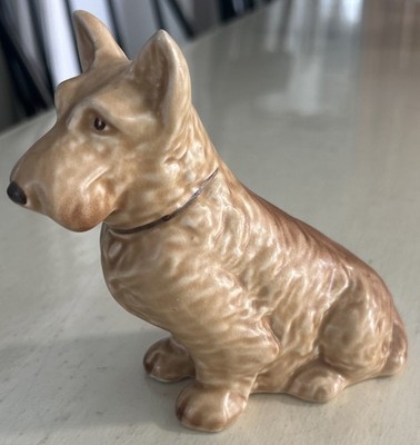 Vintage SylvaC Scottish Terrier Scottie 'MAC' Dog Figurine - Model No. 1205