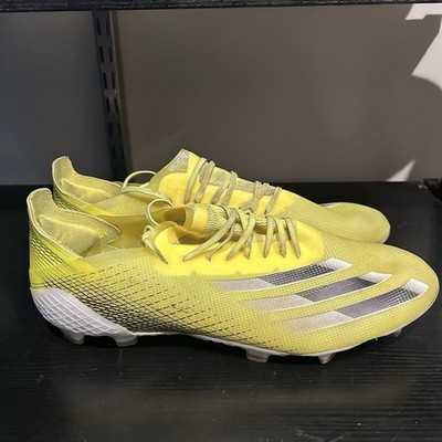 adidas X GHOSTED.1 FG Men's 11 Firm Ground Soccer Yellow/Black Cleats FW6898