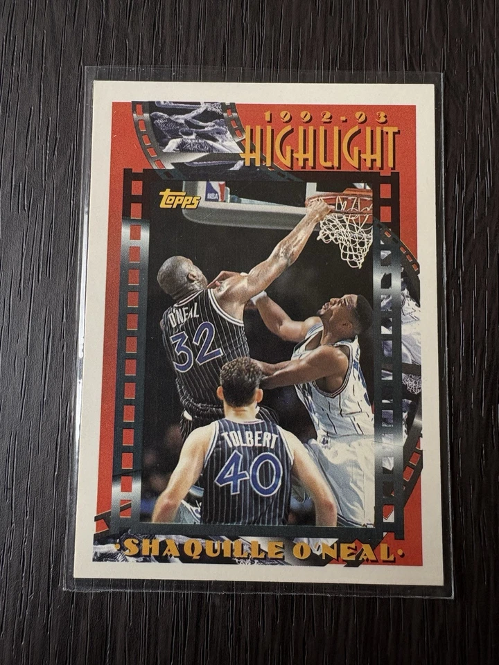 Shaquille O’Neal Topps Highlight 1992-93 Foto 3 de 4