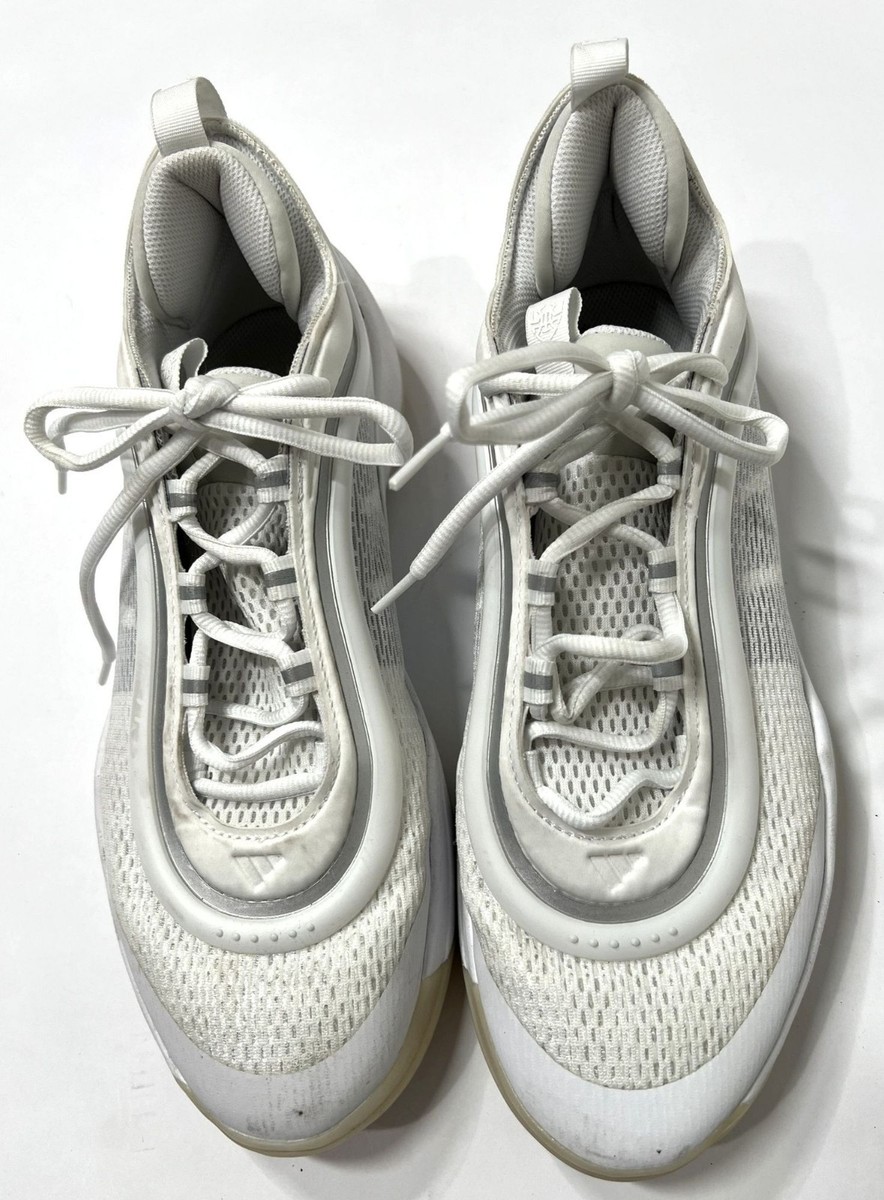 Adidas D.O.N Issue #6 Sneakers in Triple White | eBay
