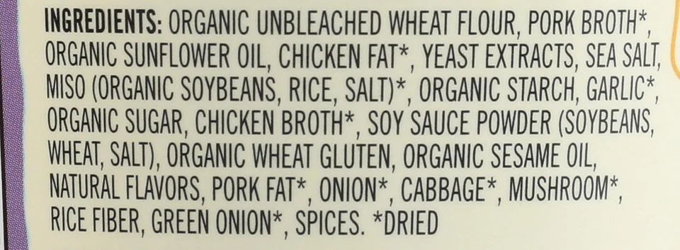 Taza de ramen Tonkotsu orgánica, cerdo, 1,7 OZ Foto 4 de 4