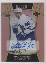 2019-20 Upper Deck Allure Rookies Pink Diamond 46/59 Ilya Mikheyev #127 Auto 2d8
