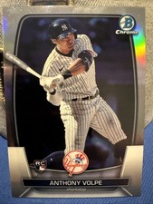 Anthony Volpe 2023 Bowman Chrome Refractor /499 #11 RC NY Yankees