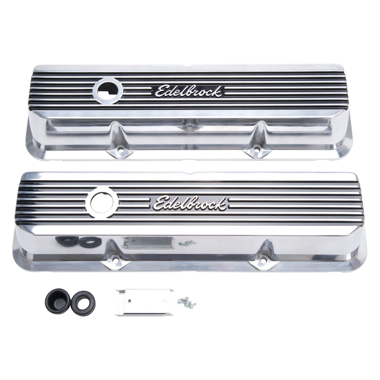 Edelbrock Engine Valve Cover Set Fits 1966 Ford GT40