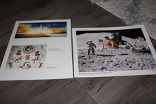 Lot of 9 11"x14" press photos from Apollo15 Moon Landing mission from NASA
