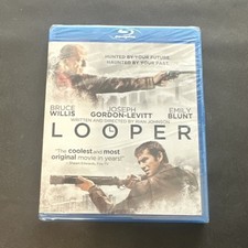 Looper Blu-ray Bruce Willis Joseph Gordon-Levitt Includes Digital Copy Sci-Fi S  