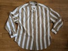 Closed Bluse Hemd Modell Alifie gestreift weiß braun blau Gr. S