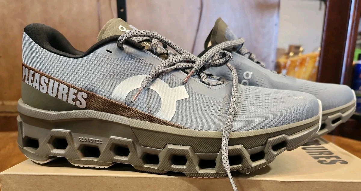 The Loop Running Supply x Pleasures x Cloudmonster 2 Mist Olive