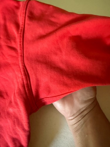 Lululemon Lunar All Yours Crop Sweatshirt Size S/M Long Sleeve Red - Picture 14 of 14