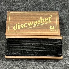 VINTAGE DISCWASHER Disc Washer Vinyl Record Care D3 System Vinyl Record Cleaner